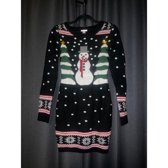 Ugly Christmas Sweater Xmas Size XS Dress - Picture 1 of 3